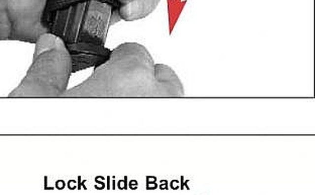 MAKE SURE THE RUGER SR9 IS UNLOADED!