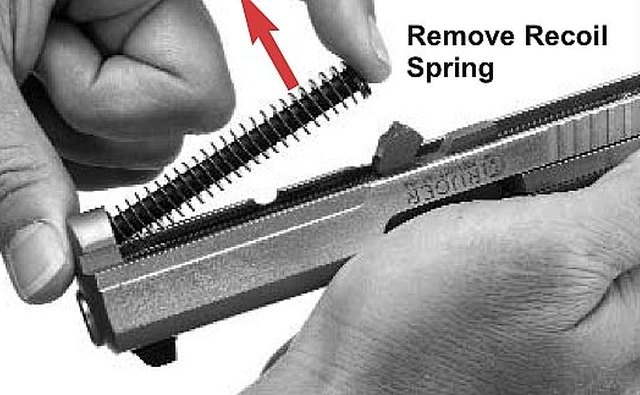 Remove the Recoil Spring