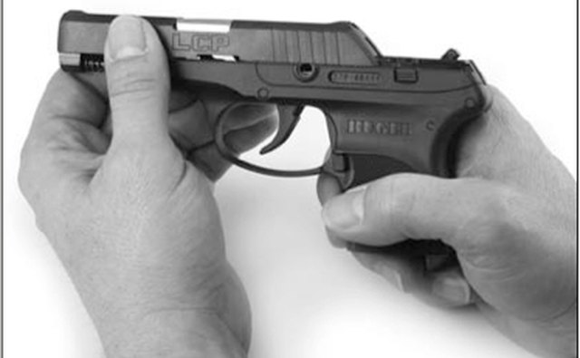 Remove the Slide From the Frame of the Ruger LCP