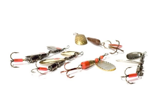 Various spinner baits.