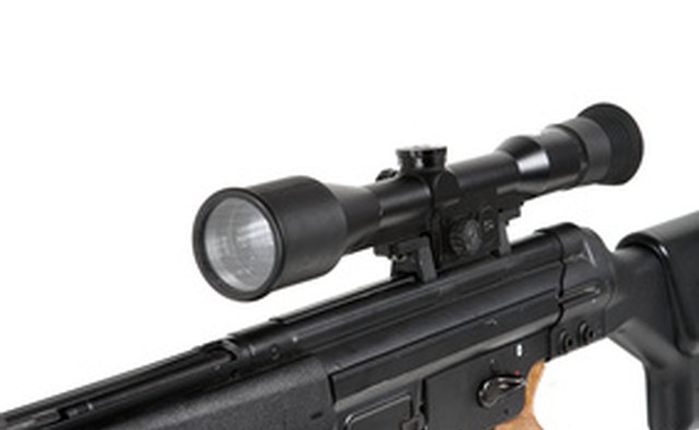 Adjusting the scope is a trial-and-error process.
