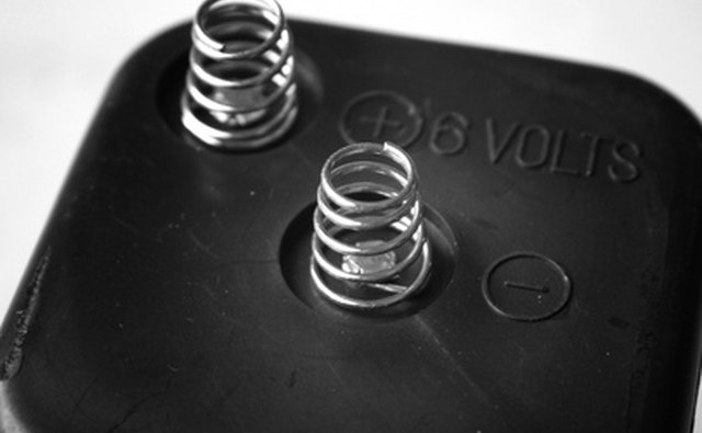 These are the two nodes of a 6-volt battery