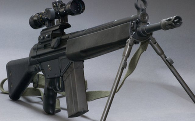 The shots fired at a 25-yard target should strike about two inches below your point of aim due to the distance between the barrel and the scope.