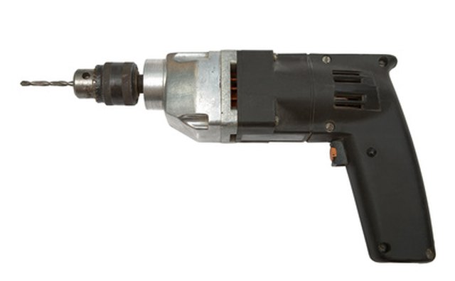 Use a drill to fasten screws.