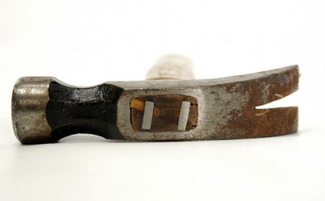 A hammer and chisel are required tools for this project.