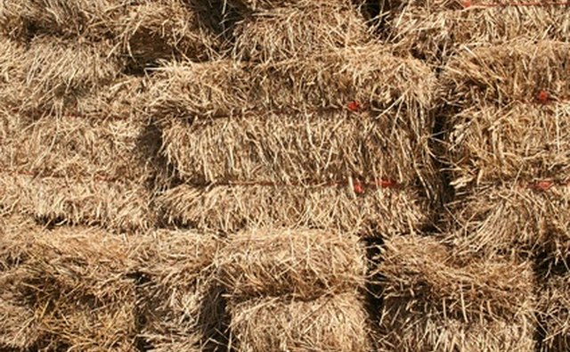The center bales are stacked correctly.