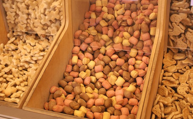 Large dog food bites will attract lots of fish.