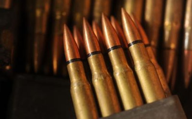 Most American rifles in World War II fired .30cal ammunition, including the famous M-1 Garand.