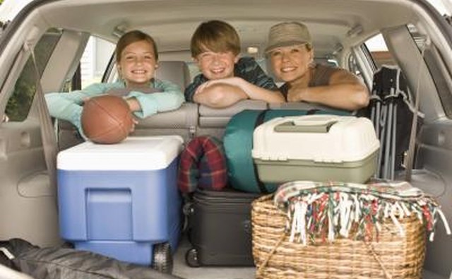 Keep windows cracked when transporting dry ice inside your car.