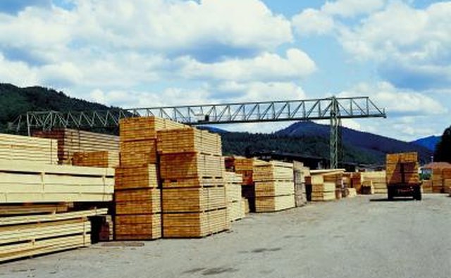 Lumber yard