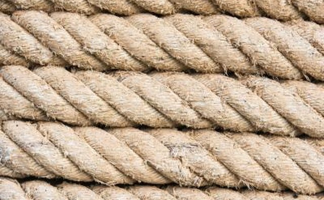 Three-strand nylon rope is the yachtsman's best choice.