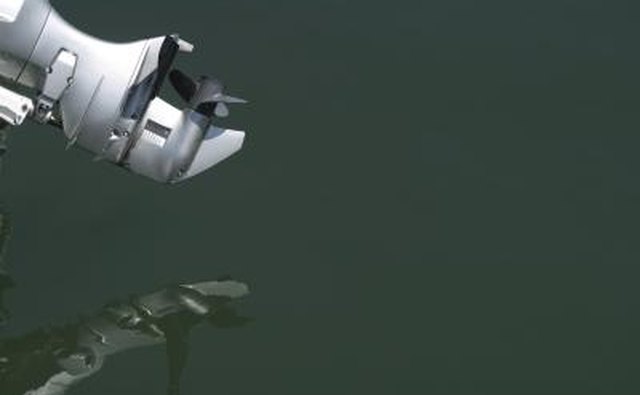Replacing the propeller can change the performance of your boat.