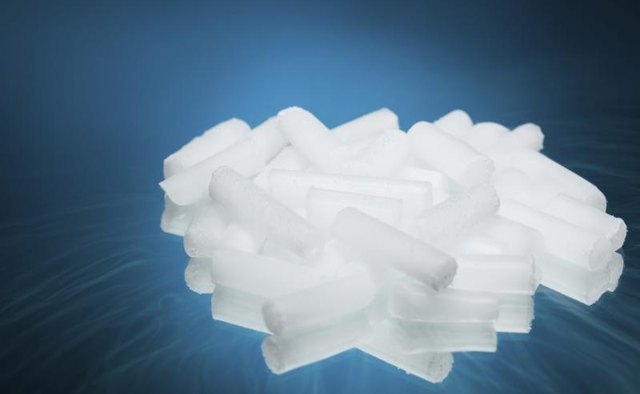 Though it's less common, you can sometimes purchase dry ice in pellet form.