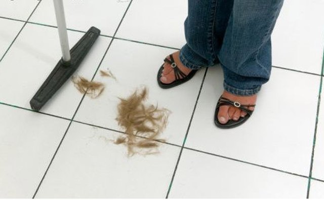 Sweep up.