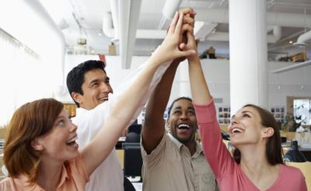 Employees can go on a scavenger hunt through the office.