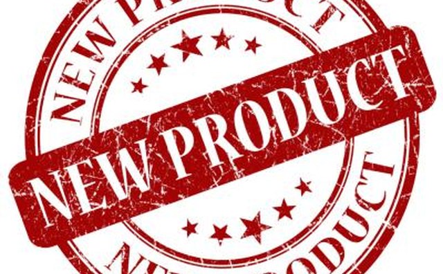 New Product promotion sign