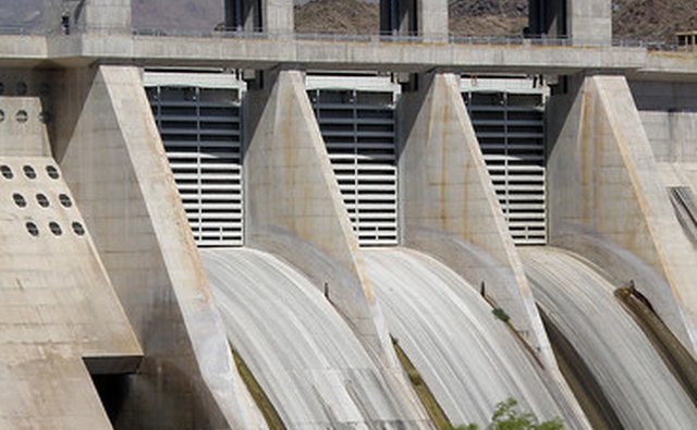Hydroelectric energy.