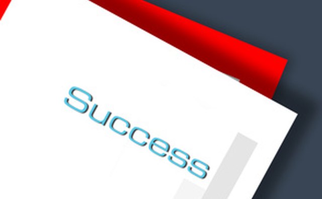 Completed report of evaluation.