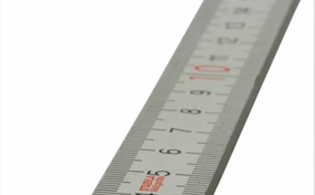 Measuring stick.