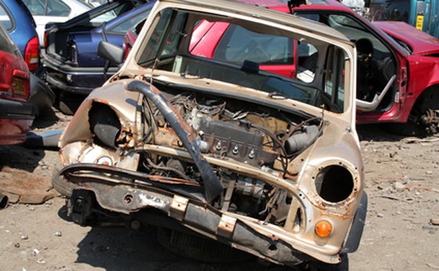 A salvage yard must be permitted on your property.