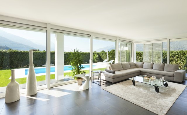 Modern villa, interior