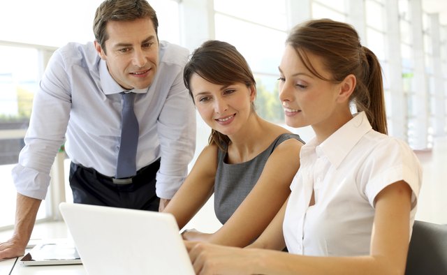 Business team in a meeting