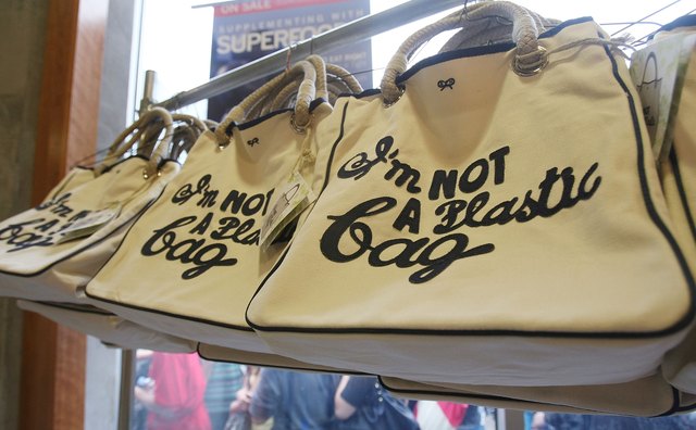 Designer Anya Hindmarch Shopping Bag Introduced At Whole Foods