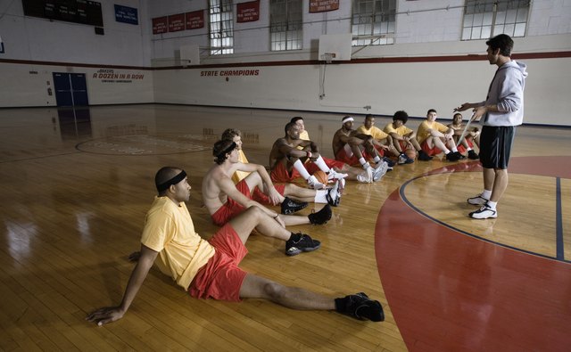 Coach Giving Pep Talk