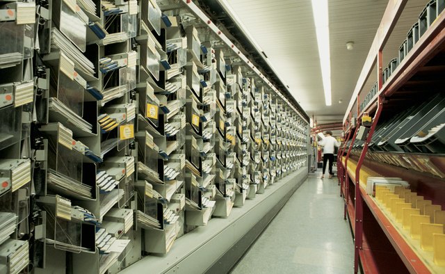 City sorter postal service , Germany , Berlin