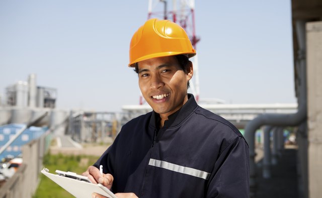 Portrait of industrial engineer