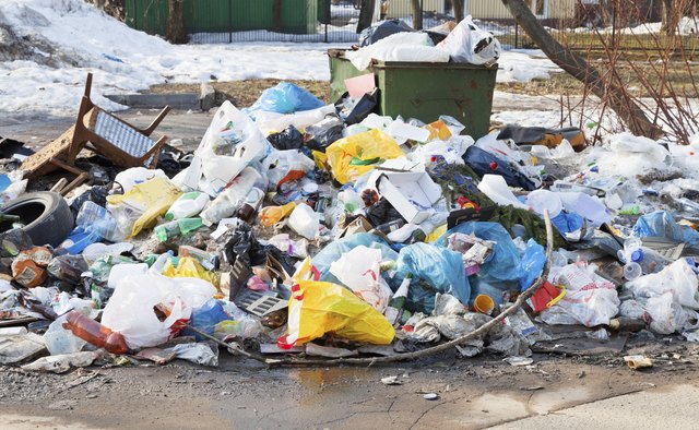 urban dumpster