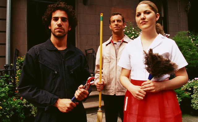 Personal service personnel; maid, gardener, housekeeper
