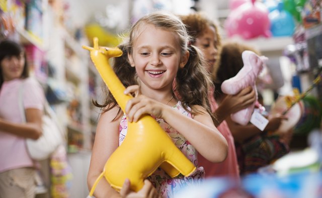 Girl in Toy Store