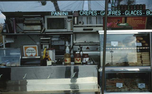 Counter at cafe