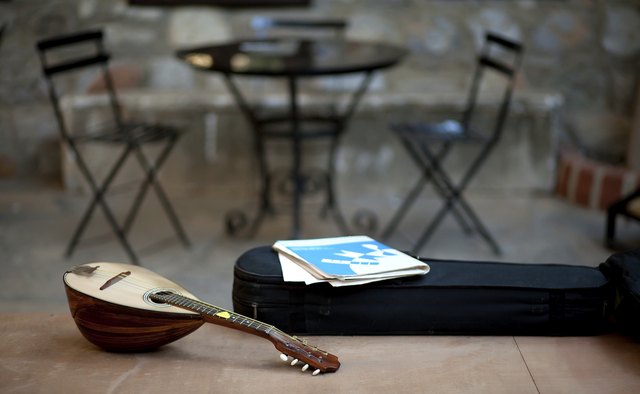 Musical Instrument is on the Table