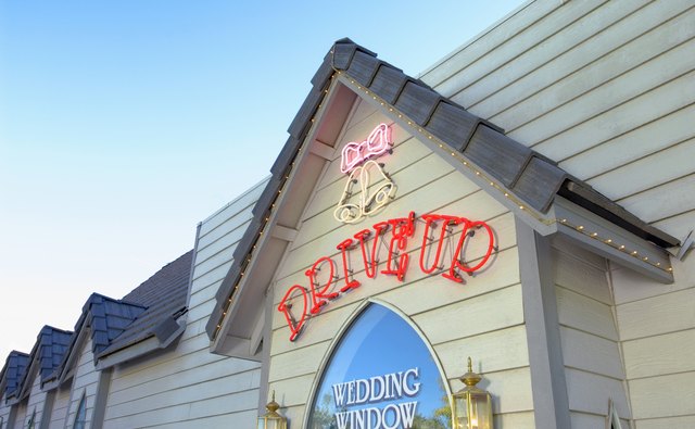 Drive-up wedding chapel