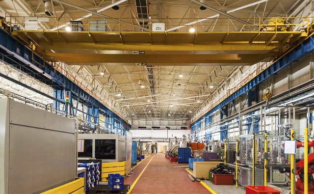 Modern automatic factory