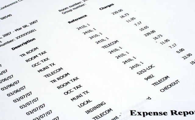Hotel Receipt