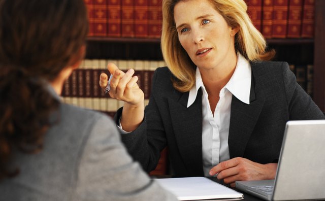 Close-up of two business colleagues having meeting