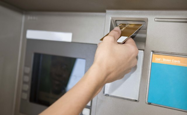 Insert your ATM card.