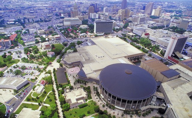Aerial view of San Antonio