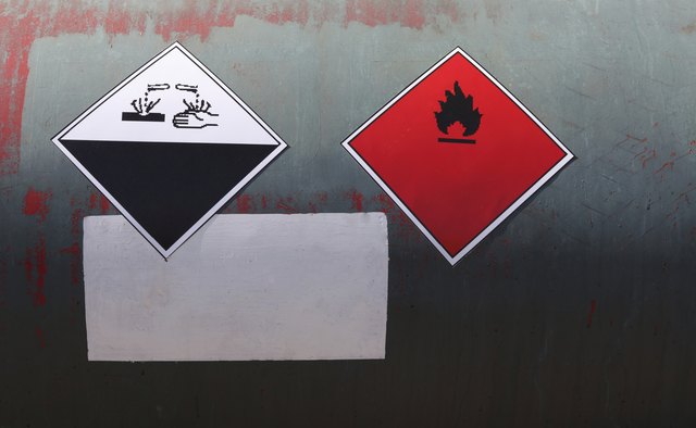 Corrosive Warning
