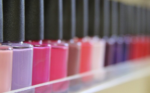 Variety of Nail polish colors