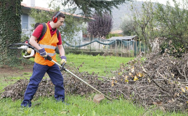 Weed wacker.
