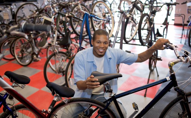 Bicycle shop employee