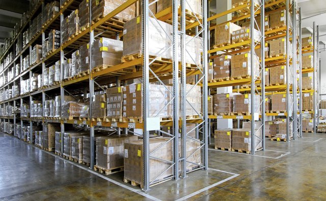 Storehouse shelves