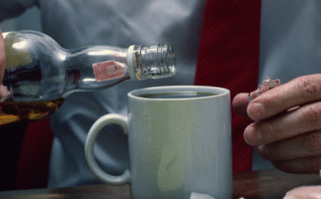 The man's professional ethics may not allow him to drink at work.