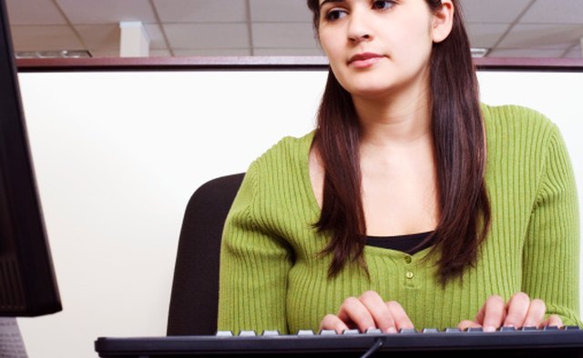 The computer monitor should be eye level with the user.
