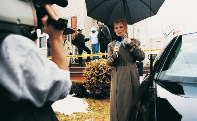 The media can both receive and give helpful information on crime.