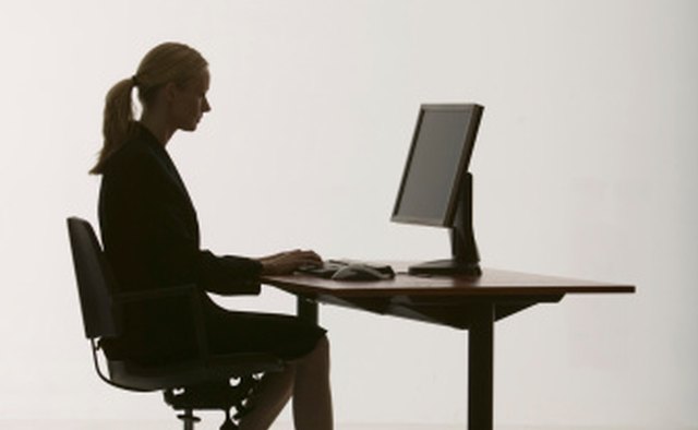 The workstation should promote an ergonomically correct seating posture.